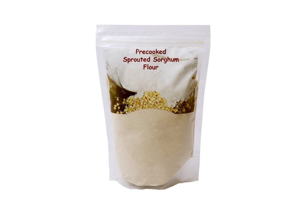 VRO Fssai Sprouted Jowar Flour, 750g, Packaging Type: Pouch