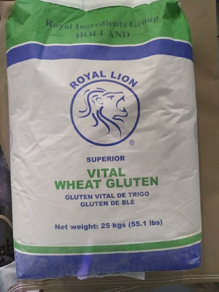 Imported Vegetarian Vital Wheat Gluten, 25 Kg Bag, Packaging Type: Paper Bag Packing