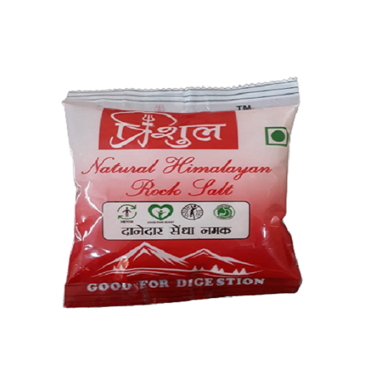 Trishul Premium Himalayan Pink Rock Salt Powder, 100 gm, Packaging Type - Pouch