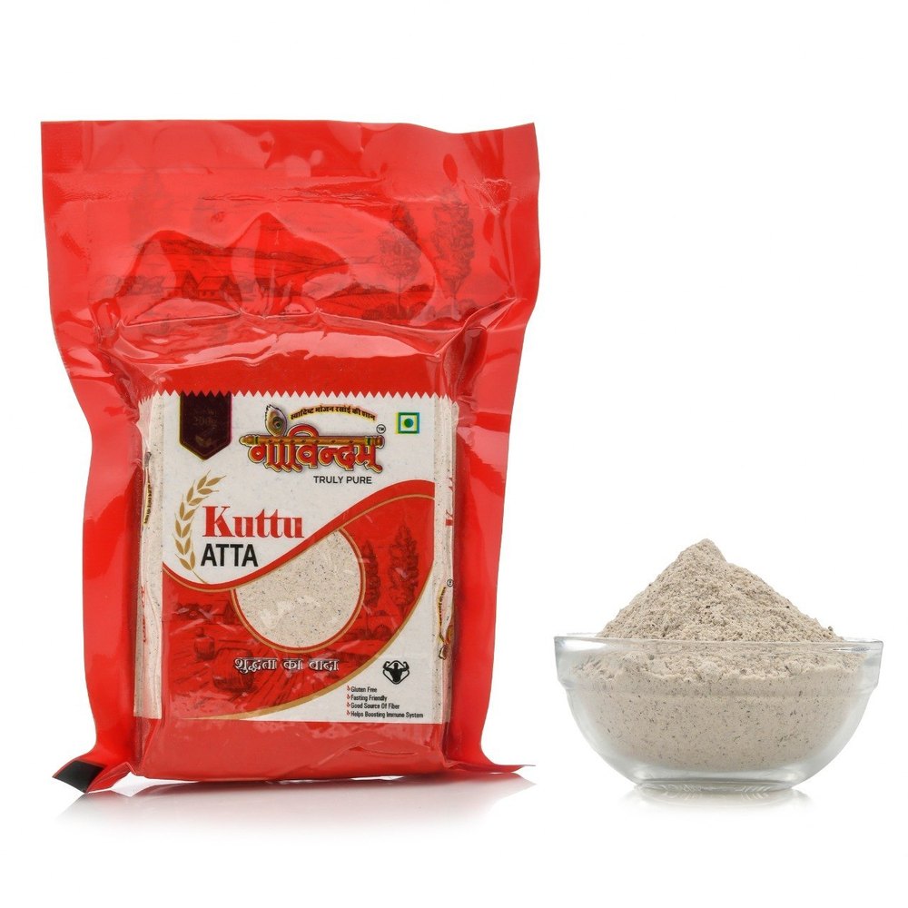 Indian Buckwheat 200g Govindam Kuttu Atta Vaccum Pack, Packaging Type: Packet