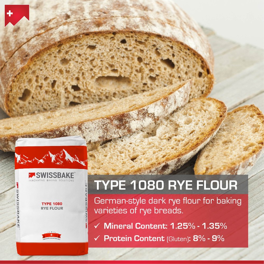 Swissbake German Dark Rye Bread Flour
