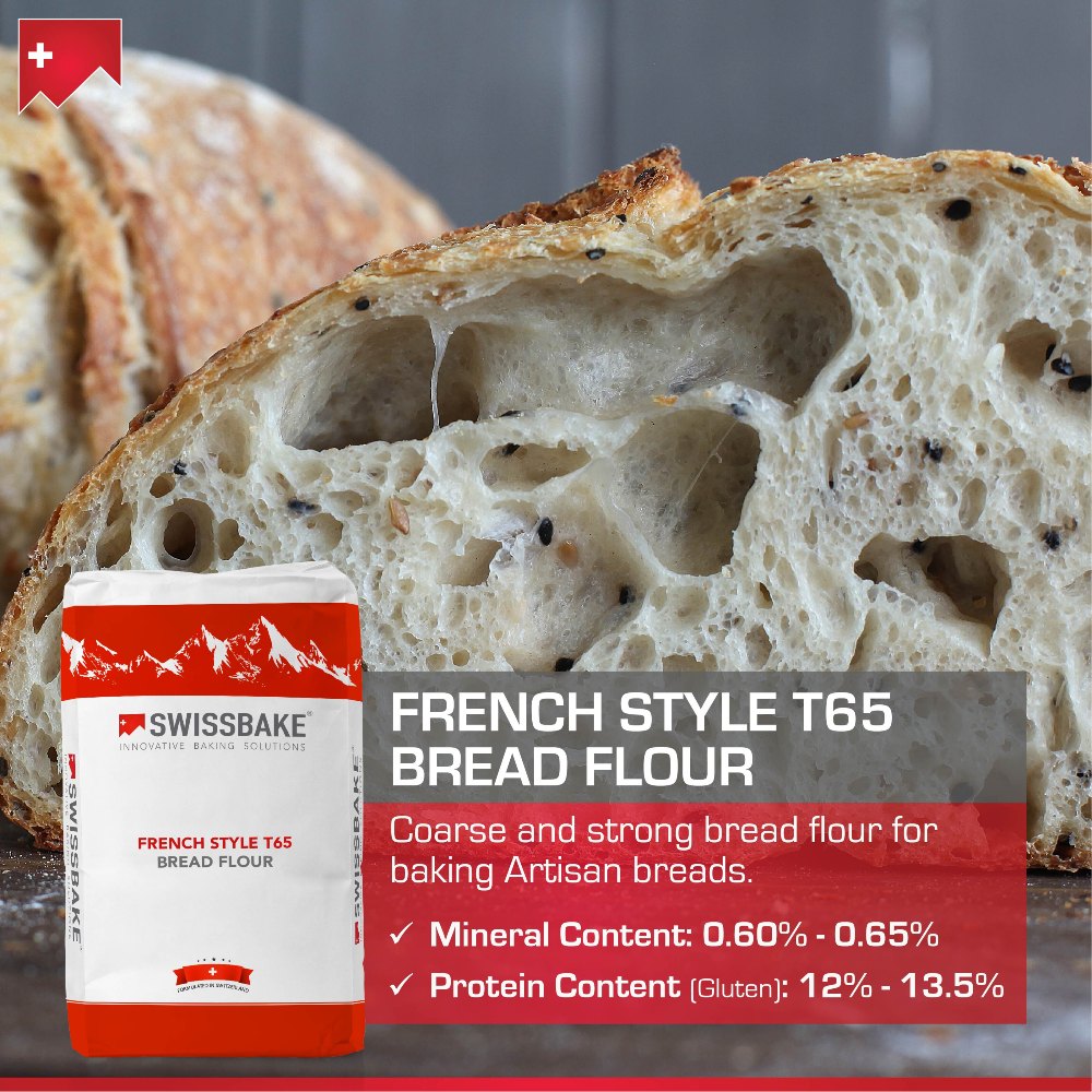 Swissbake T55 French Style All Purpose Bread Flour