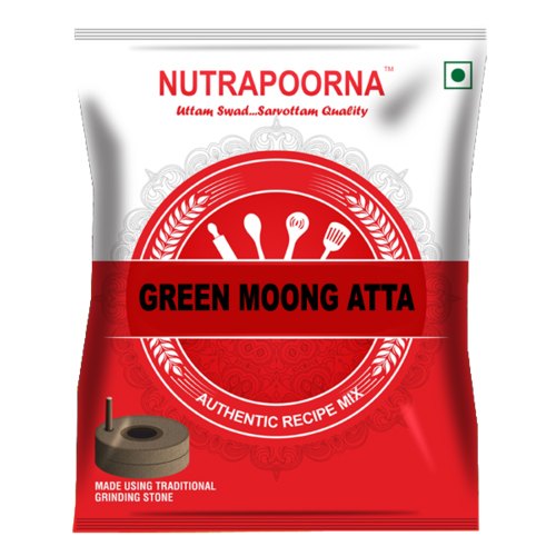 Nutrapoorna Green Moong Atta, Packaging Size: 1 kg