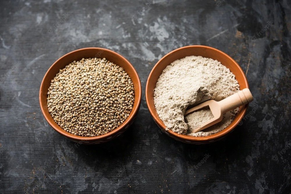Indian Bajra Dry Land Sajje Ragi Flour