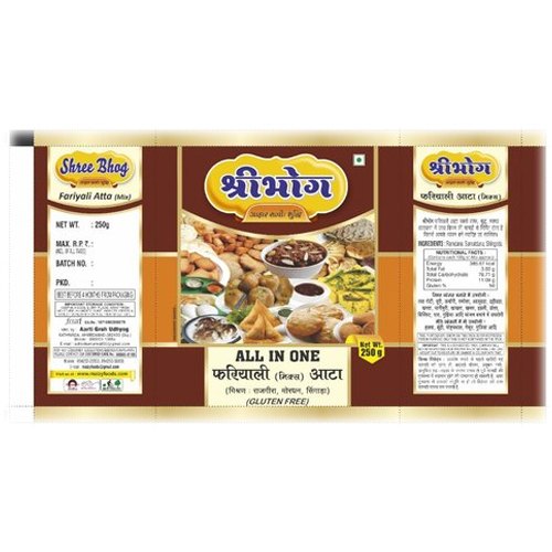 Shree Bhog 4 Months Farali Rajgira Flour, Gluten Free, Packaging Size: 500g