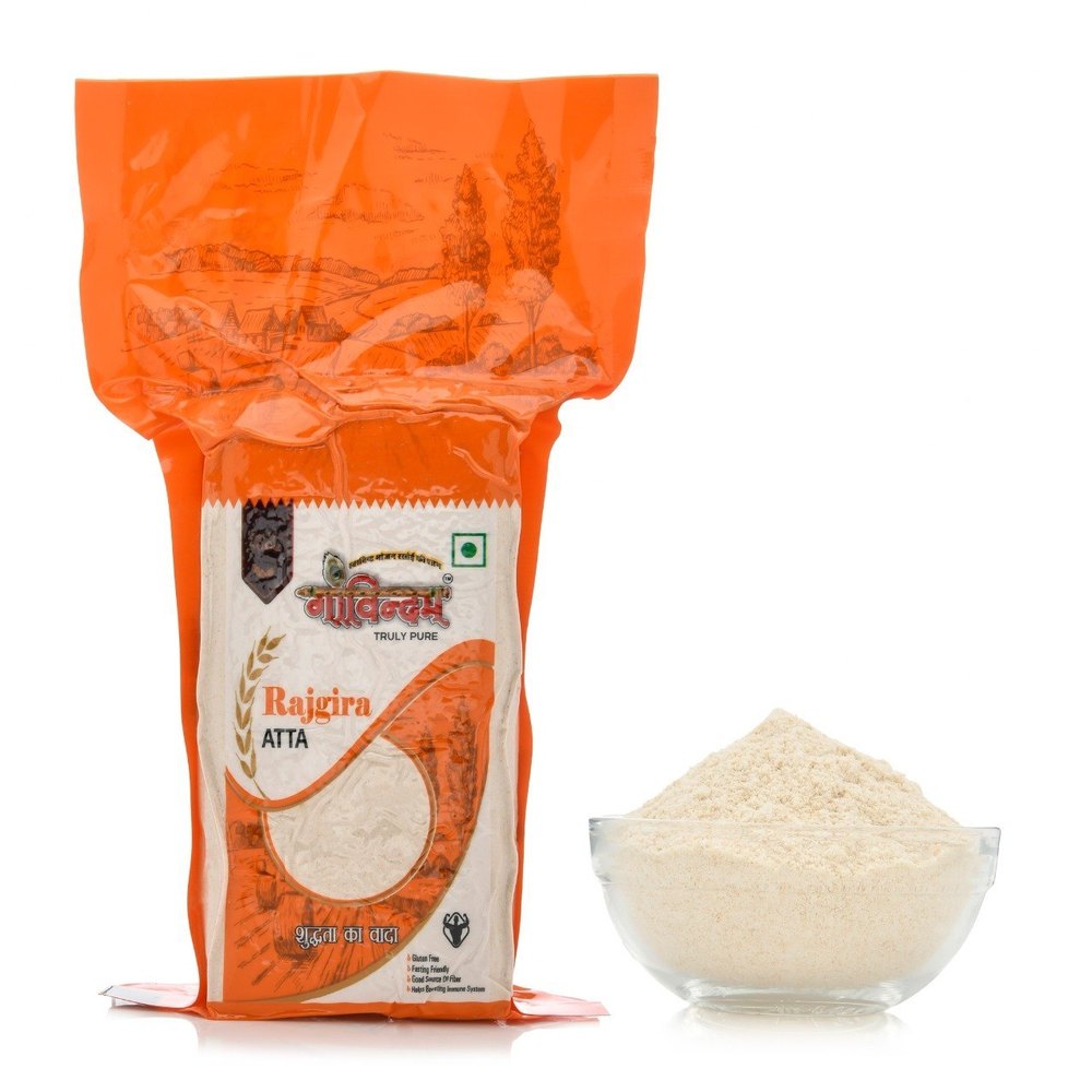 Govindam Indian 500g Rajgira Atta Vaccum Pack, Packaging Type: Packet