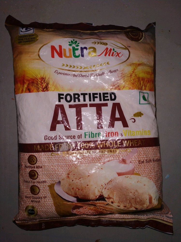 Indian Nutra Mix Fortified Atta 1kg, Packaging Type: Brand Packing