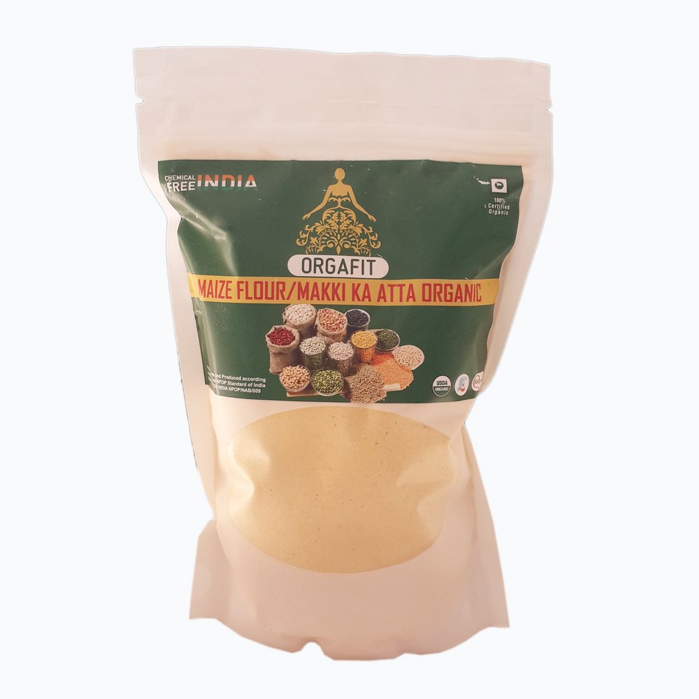Organic Maize Flour, Powder, Packaging Type: Packet