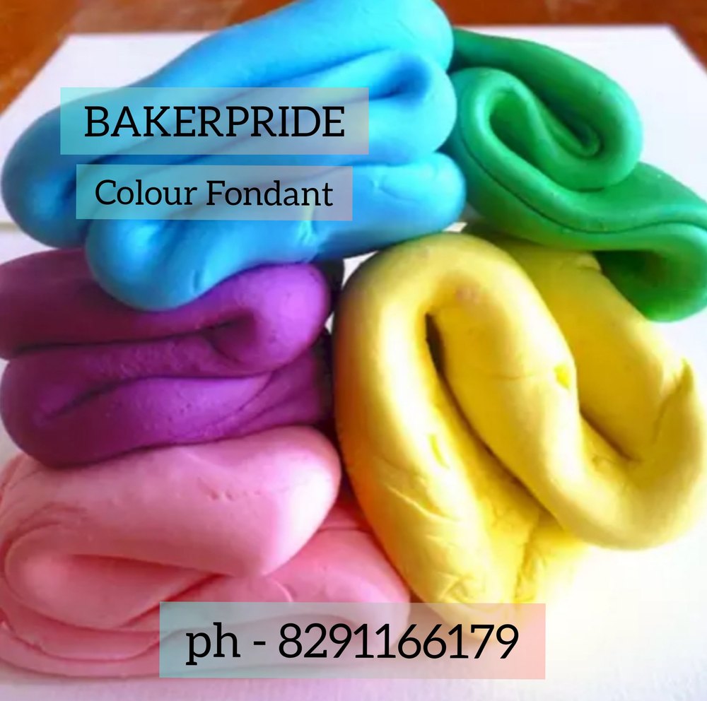 Ms Bakerspride White Eggles colour Fondants, For Bakery, Packaging Size: 1 Killo