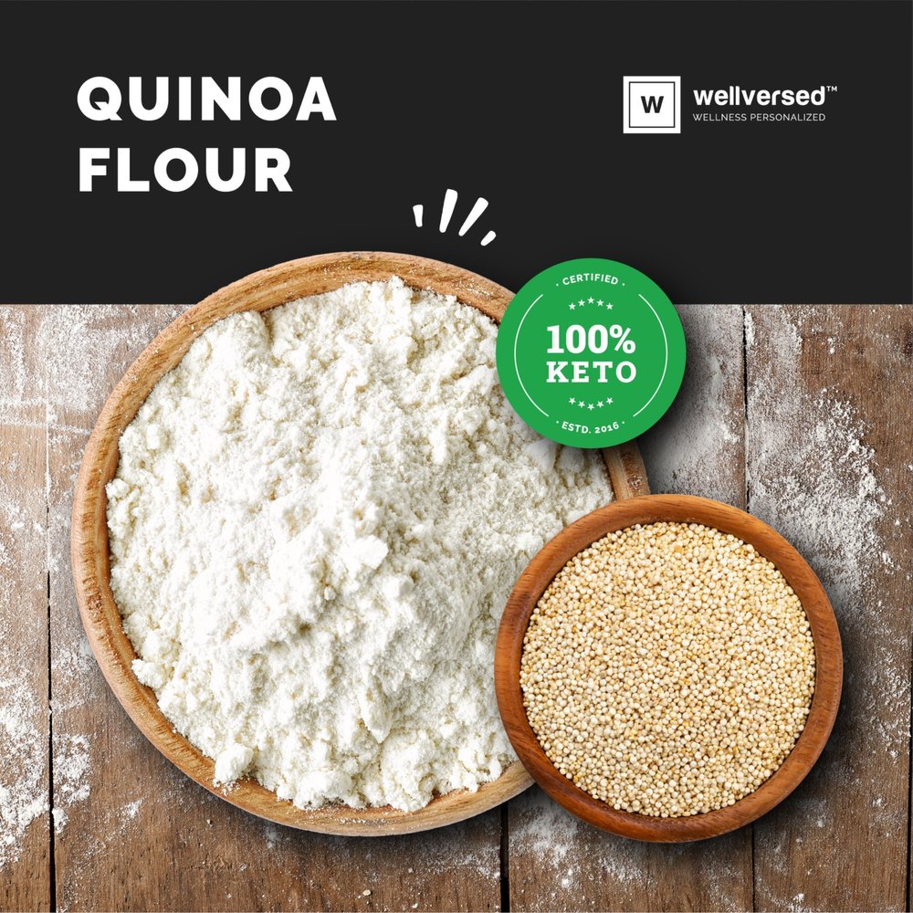 Wellversed Health Indian Quinoa Flour, 1.8g