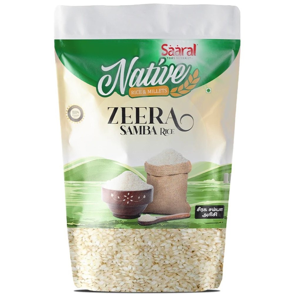 Saaral Zeera Samba Rice, Packaging Type: Packet, Packaging Size: 1 Kg