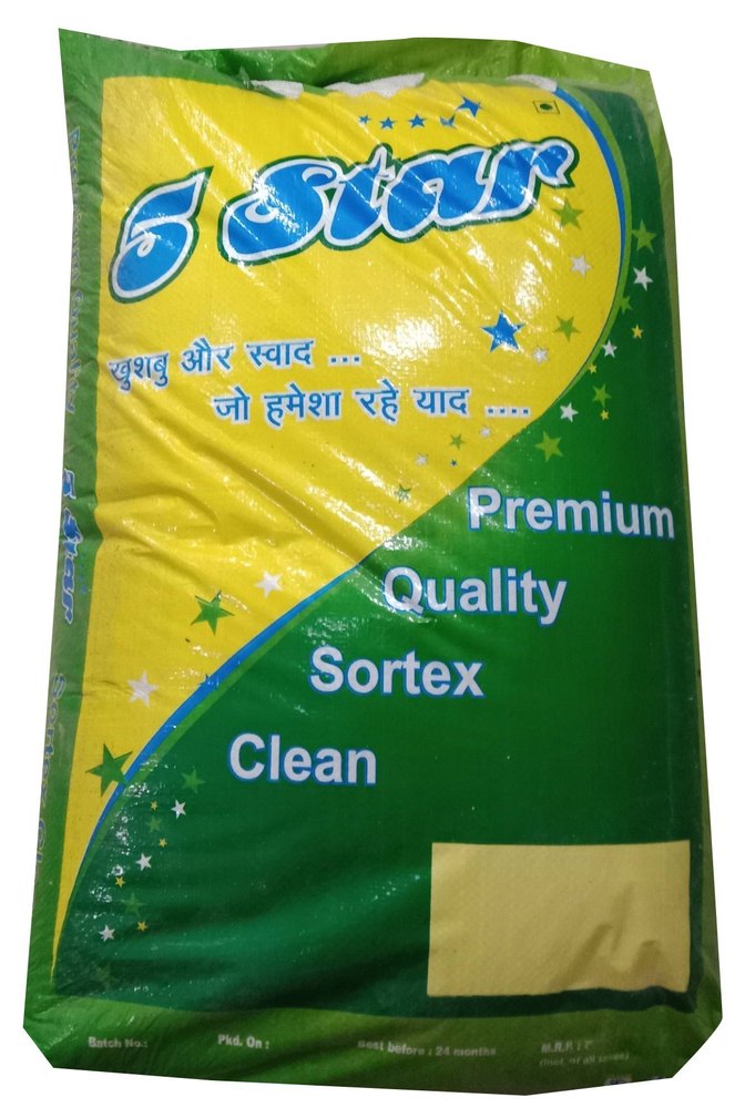 5 Star Indrayani Rice, BOPP Bag