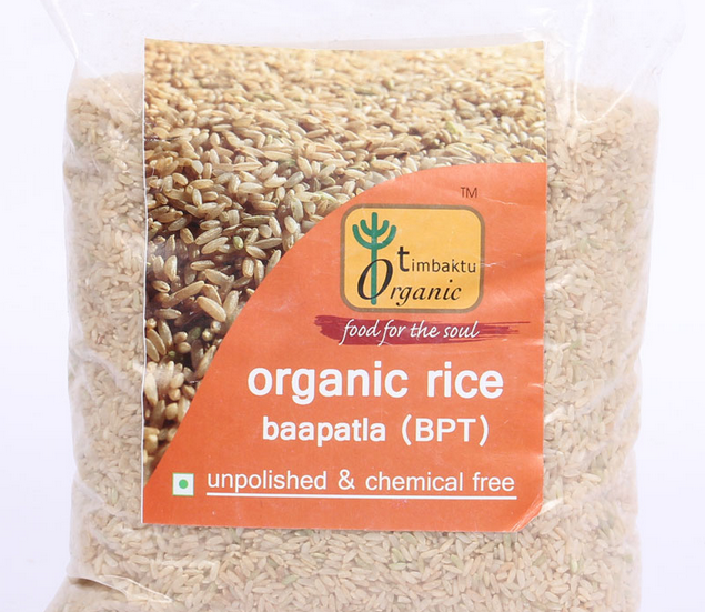 Timbaktu Organic Whole Rice BPT, 1 Kg