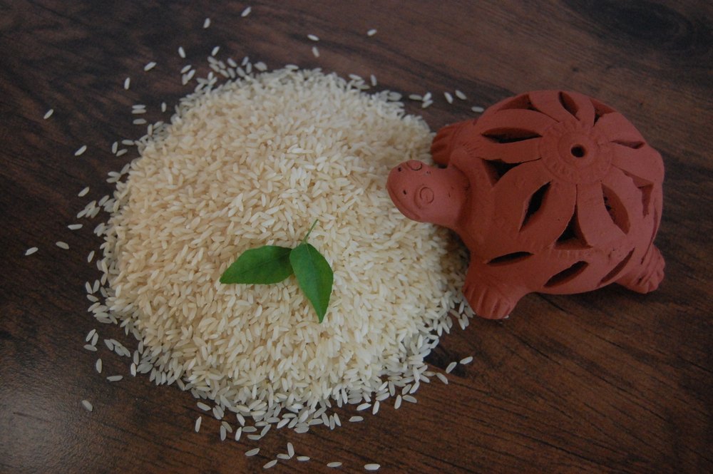 1 kg White Swarna Parboiled Rice, Packaging: Jute Bag