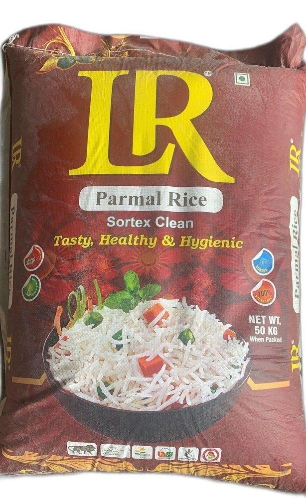 LR 50kg Parmal Rice, Packaging Type: PP Bag