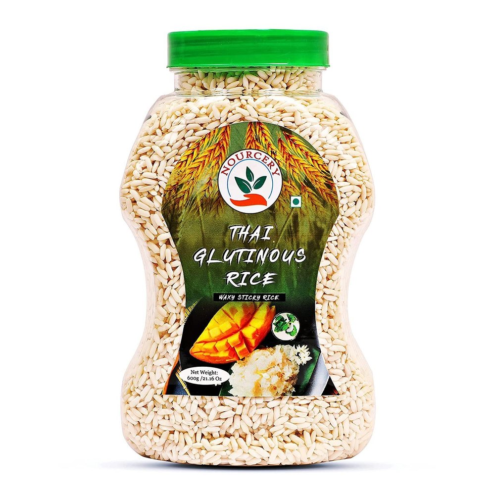 600gm Nourcery Thai Glutinous Rice, Packaging Type: Jar