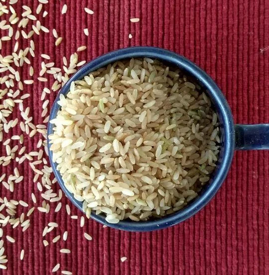 Organic Sona Masuri Brown Rice (Unpolished Raw), Packaging Type: Jute Bag, Packaging Size: 25 Kg