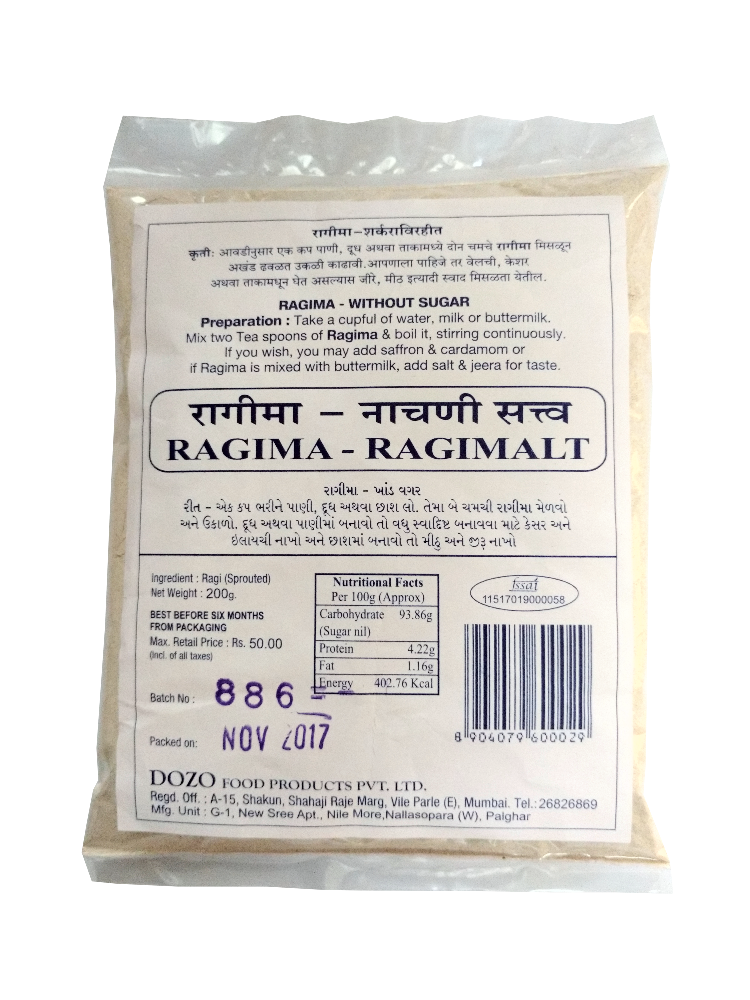 Ragima Without Sugar