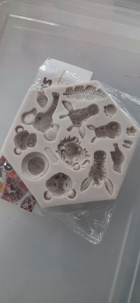 Silicone Fondant Mold Collections Animal, Baby Human Feet, Brand Logo, Frames, Crown