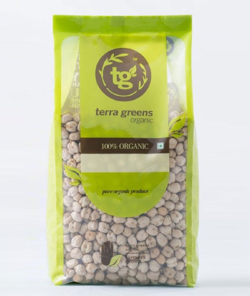 Indian Terra Greens Kabuli Chana, High in Protein, Packaging Size: 500g