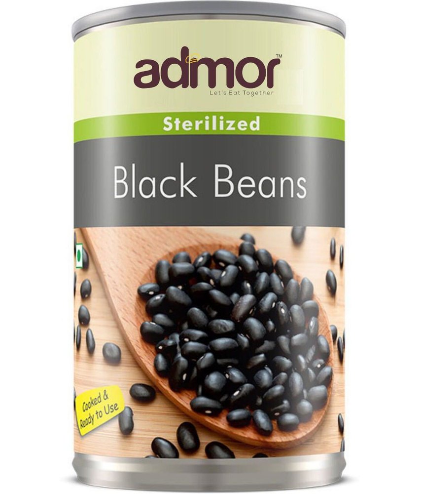 Canned Black Beans, No Preservatives And No Artificial Flavour