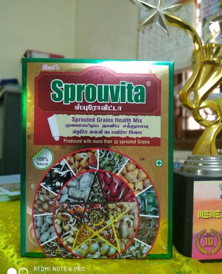 Sprouted Health Mix Made From 30 Sprouted Grains, Legumes & Minor Millets