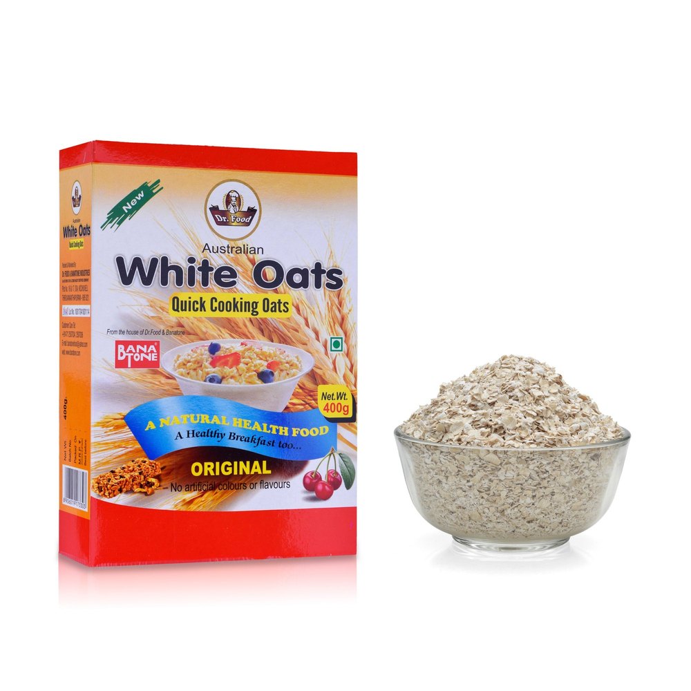 Dr. Food 400 Gm White Oats, High in Protein