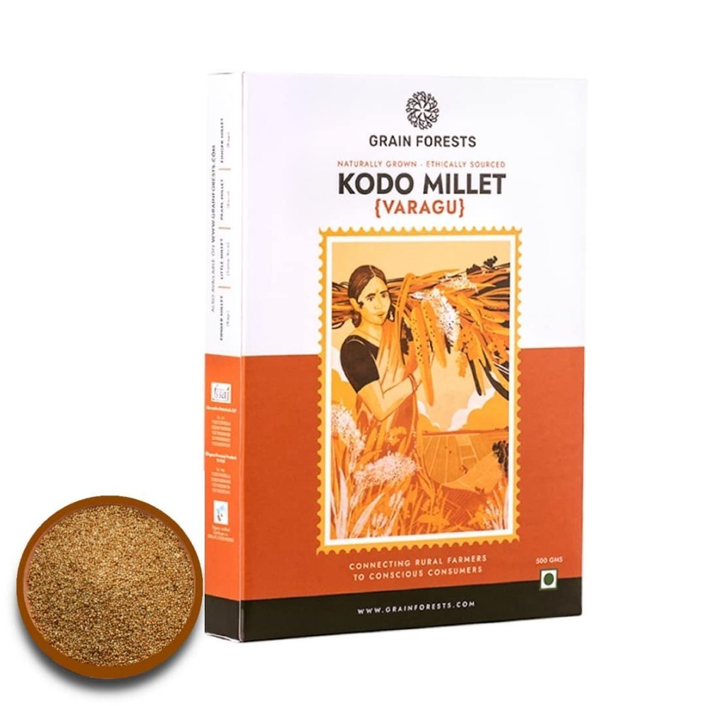 Brown Grain Forests Kodo Millet, Packaging Size: 500gm, Gluten Free