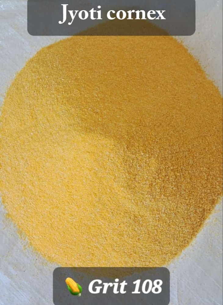 Yellow Jyoti Cornex Corn Grit 108, Organic