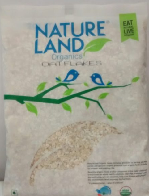 Nature Land Organics Oat Flakes