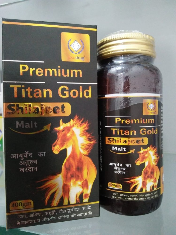 Premium Titan Gold Malt Shilajeet, 400gm