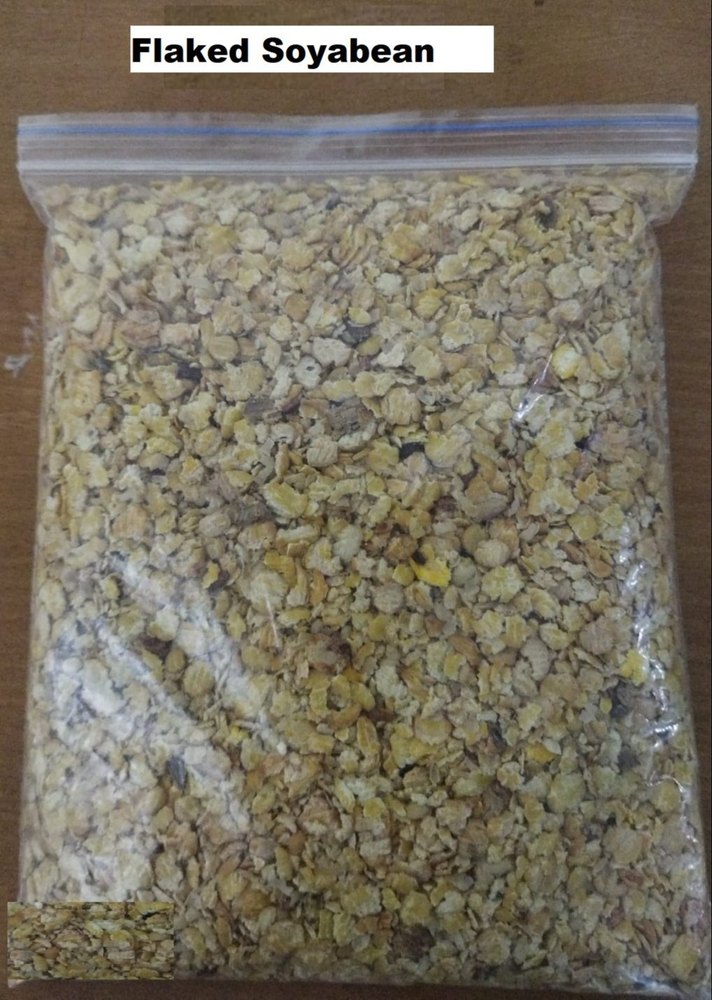 Brown Torrefied Flaked Soya, Gluten Free