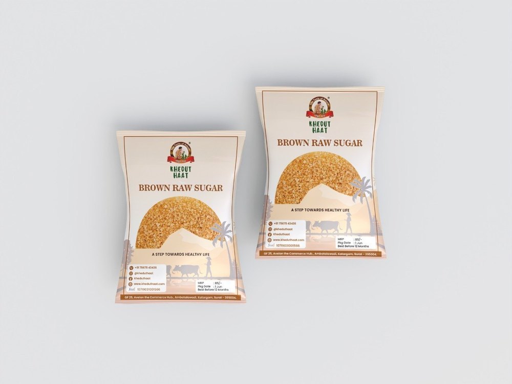 KHEDUTHAAT MINERAL BROWN SUGAR, Crystal, Speciality: CEMIKALFREE