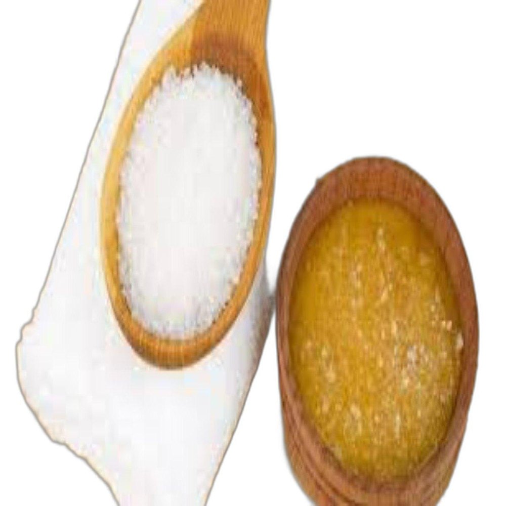 White Refined Organic Raw Sugar, Crystal