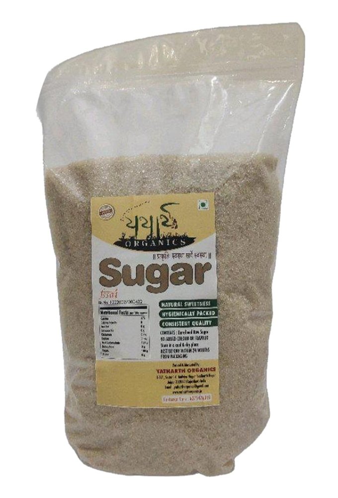 Yatharth Brown Organic Raw Sugar, Granules, Packaging Size: 500 G