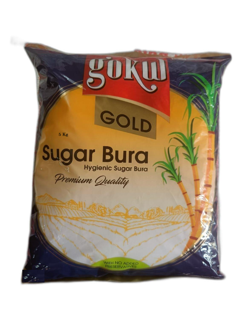 White Natural Organic Gokul Gold Sugar Bura, Powder, Packaging Size: 5 Kg