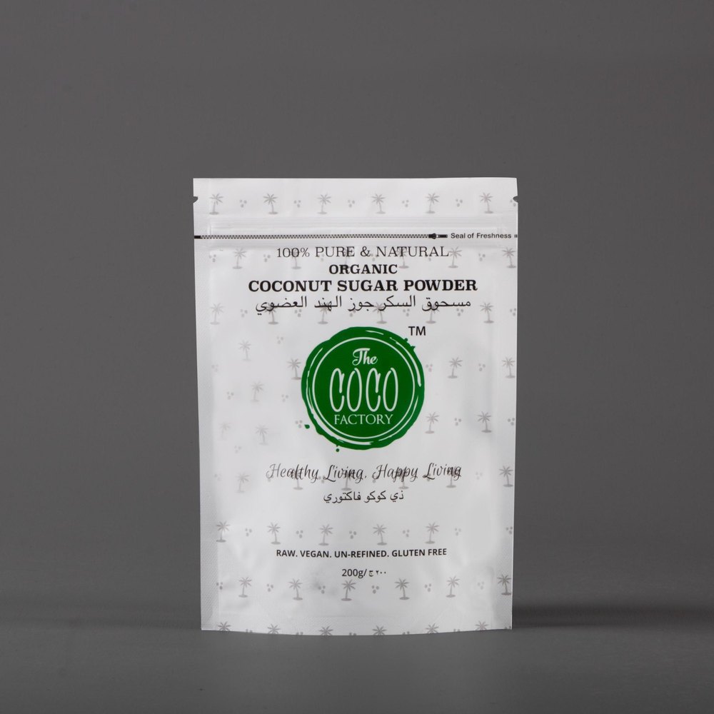 White Natural The Coco Factory 200 gm Organic Coconut Sugar Powder