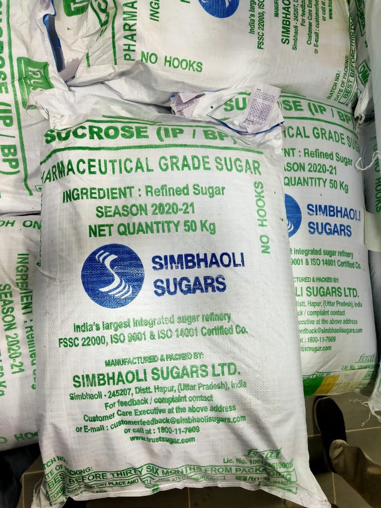 Pharma Grade Sugar, 50Kg