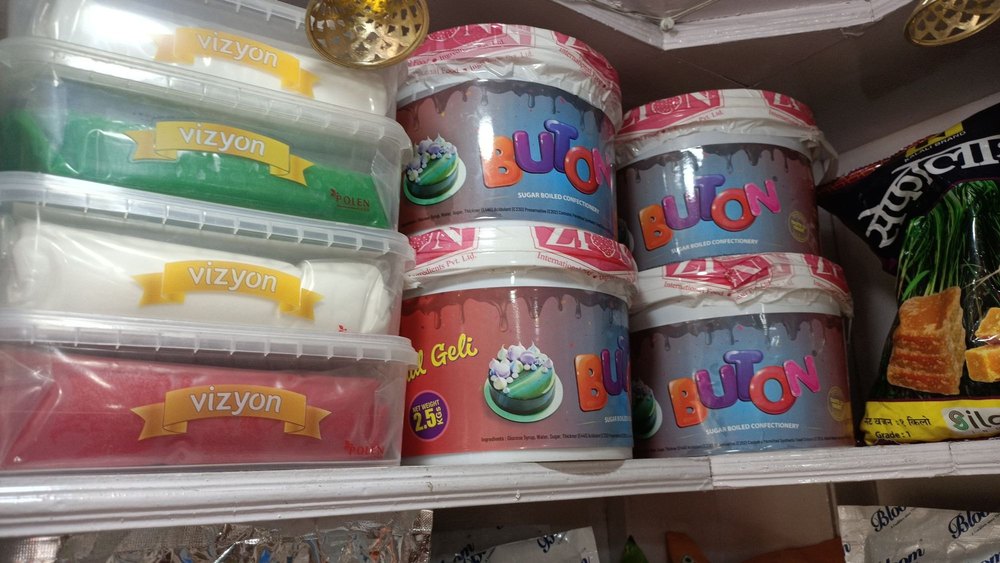 White Sweet Fondant Paste Vizyon, For Bakery, Gel