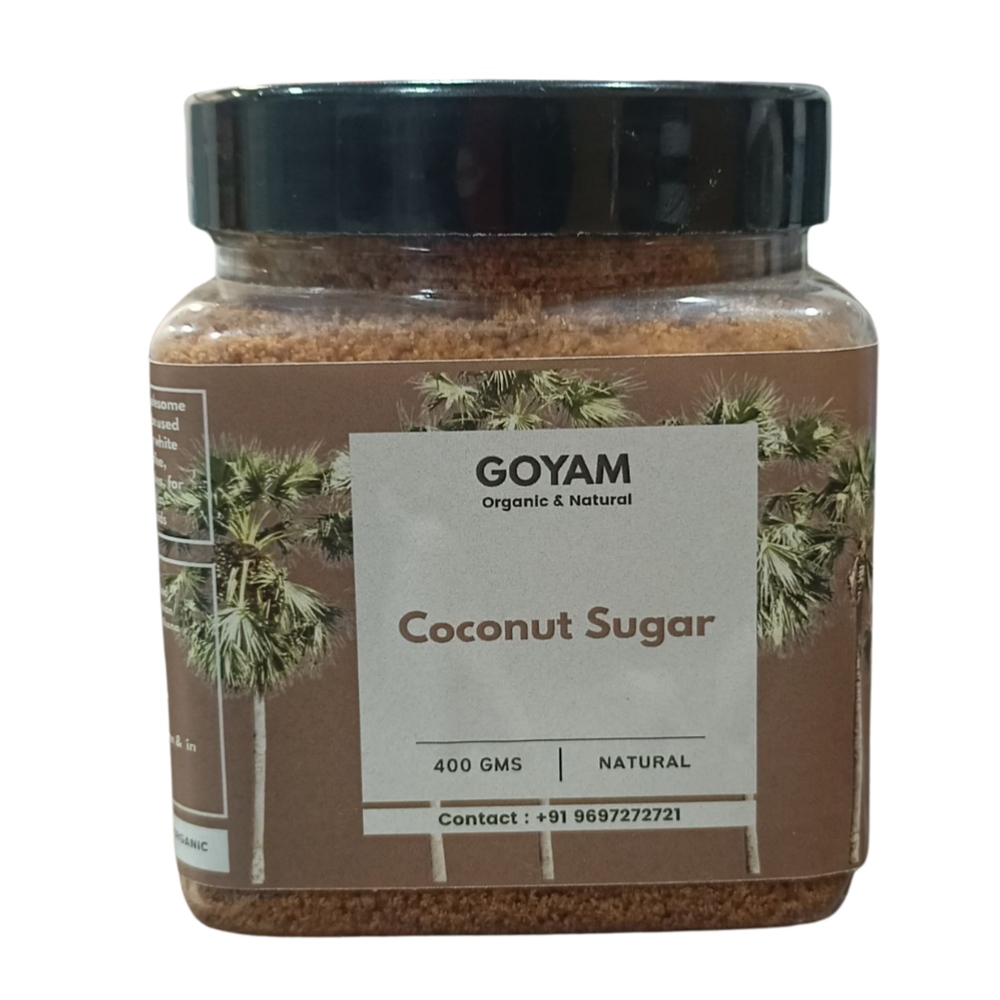 Goyam Organic Natural Coconut Brown Sugar, Powder, Packaging Size: 500g