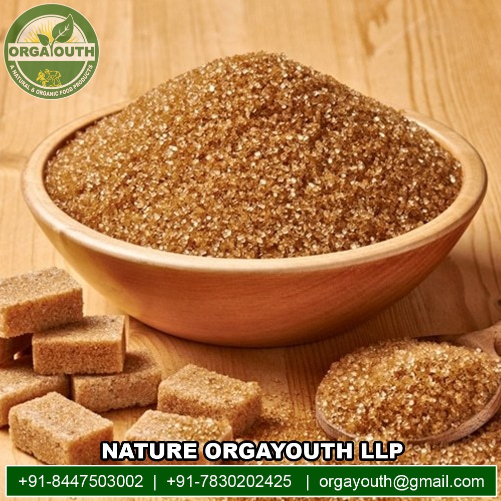 Indian Certified Organic Brown Sugar, Packaging Type: Plastic Bag, Packaging Size: 50 Kg