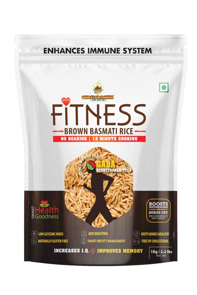1 Kg Fitness Brown Basmati Rice