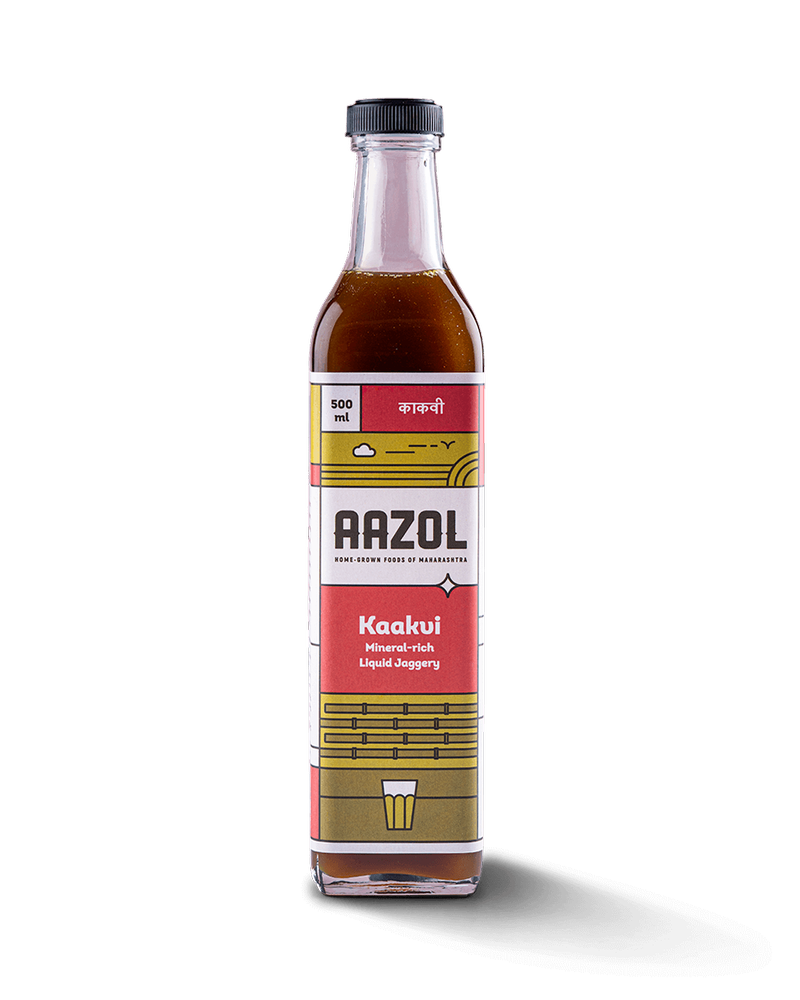 Unrefined Aazol Kaakvi Mineral Rich Liquid Jaggery 500ml, Shape: Round, Organic