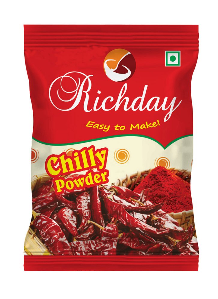 Richday Chilli Powder, Packaging: Packet