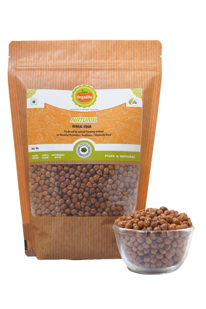 Organic Bengali Gram, Packaging Size: 1 Kg
