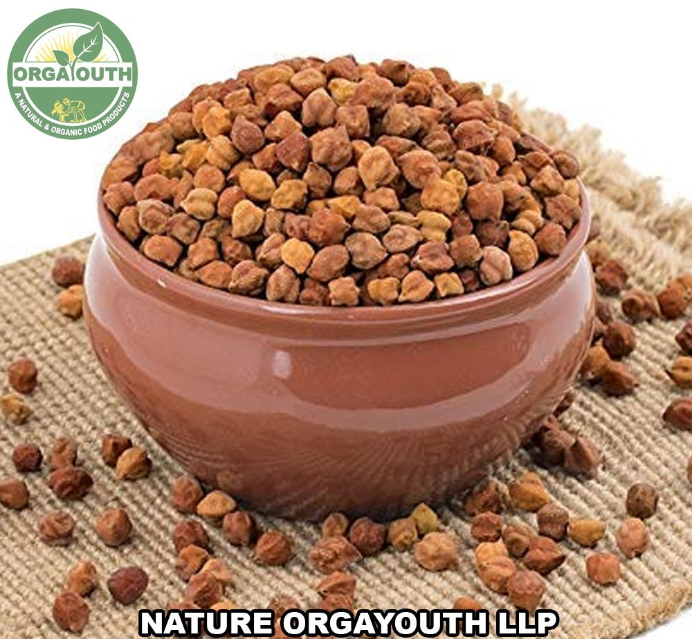 Organic Chana Whole / Kala Chana / Bengal Gram, Packaging Size: 25 KG