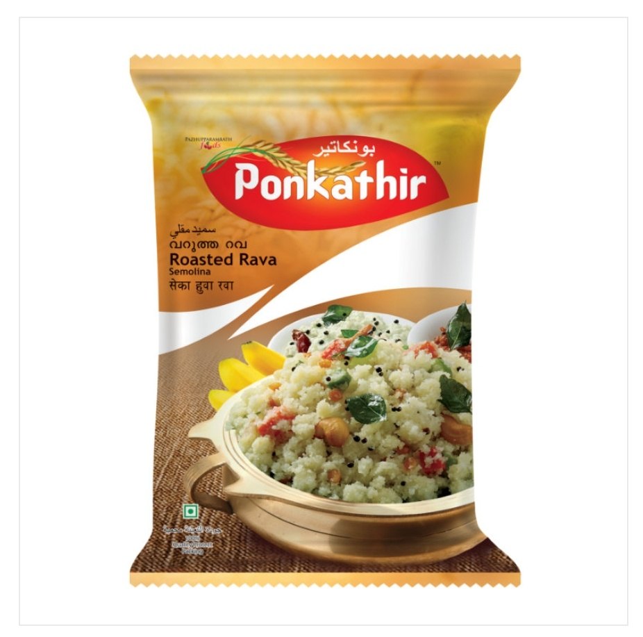 PONKATHIR Indian ROASTED RAVA, 500 Gm And 1 Kg, Packaging Type: 500 Am And 1 Kg Packets