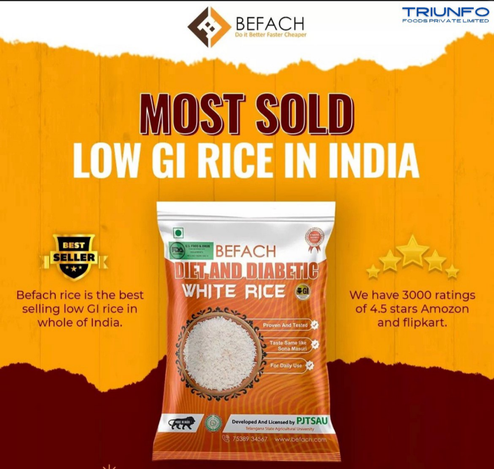 White Befach Diet/Diabetic Rice Pune