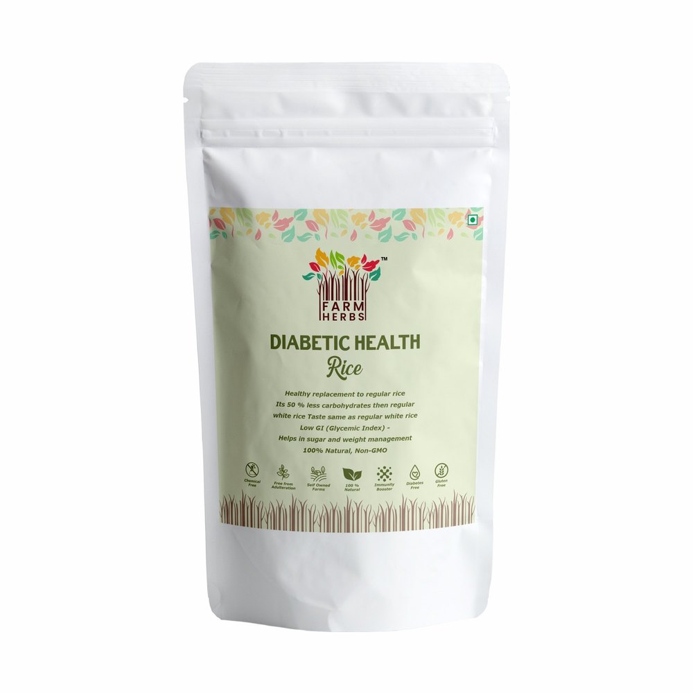 White Farm Herbs Diabetic Health Rice