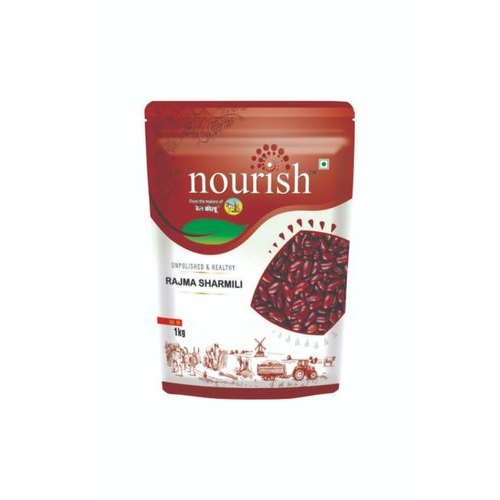 Red Nourish Rajma Sharmili, Unpolished, Packaging Size: 500 G/1kg
